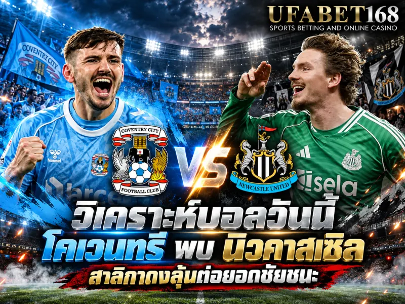วิเคราะห์บอลวันนี้ โคเวนทรี พบ นิวคาสเซิล